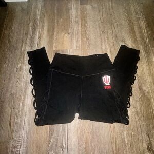 Victoria’s Secret PINK IU Hoosiers leggings ￼